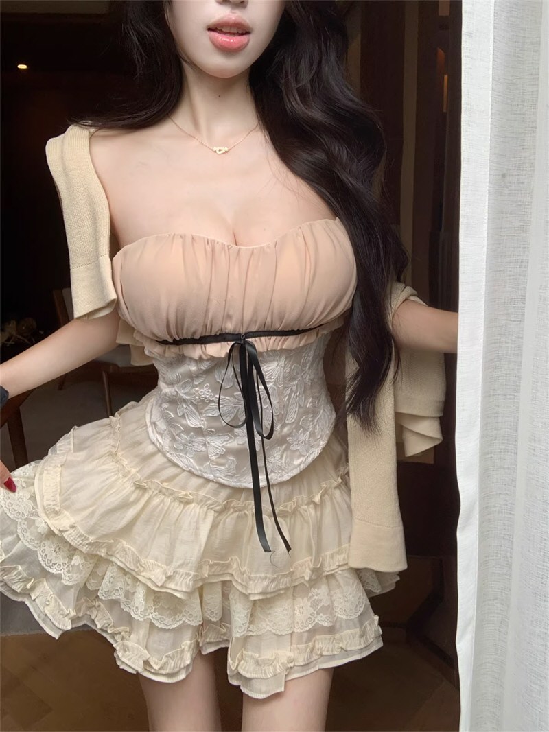 性感美人漂亮连衣裙照片