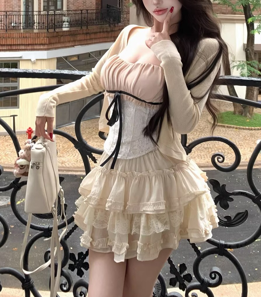 性感美人漂亮连衣裙照片