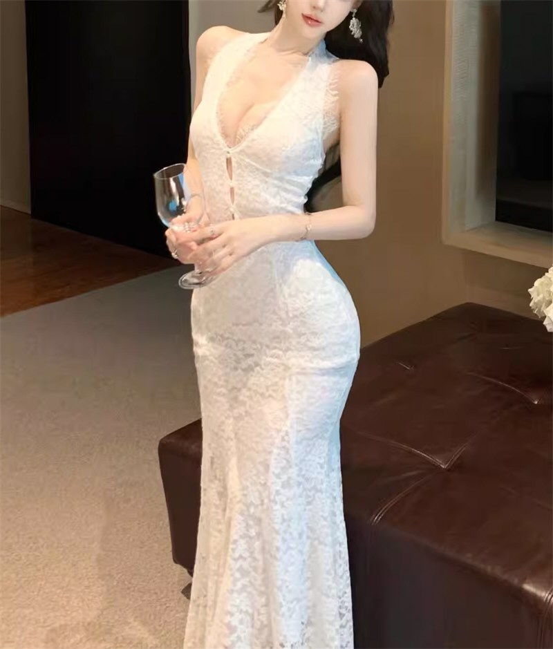 靓丽嫩模性感连衣裙相册精选