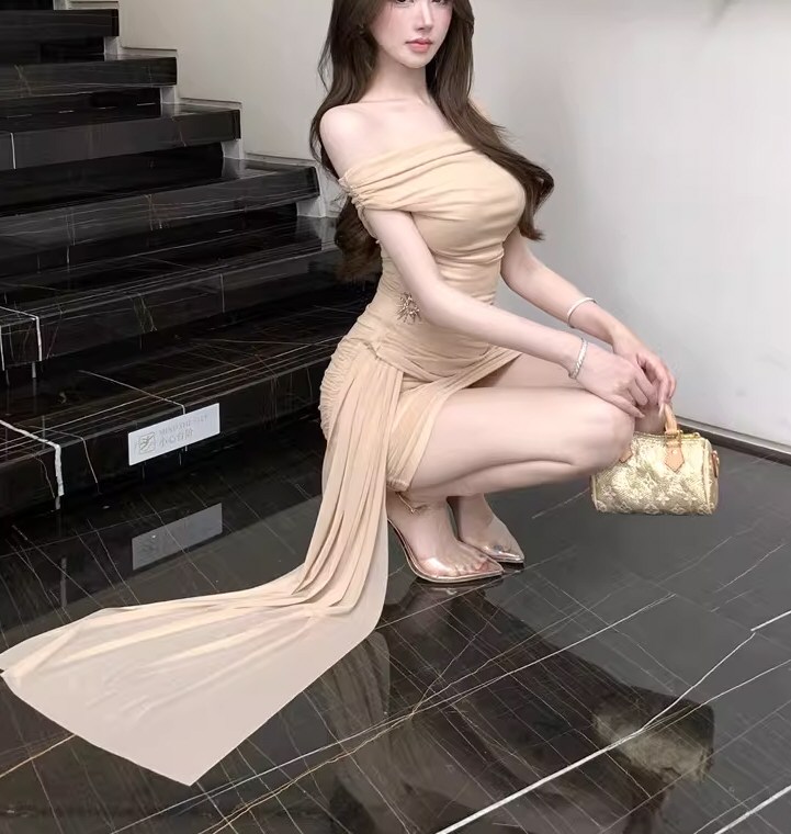 妩媚嫩模性感连衣裙图片全集