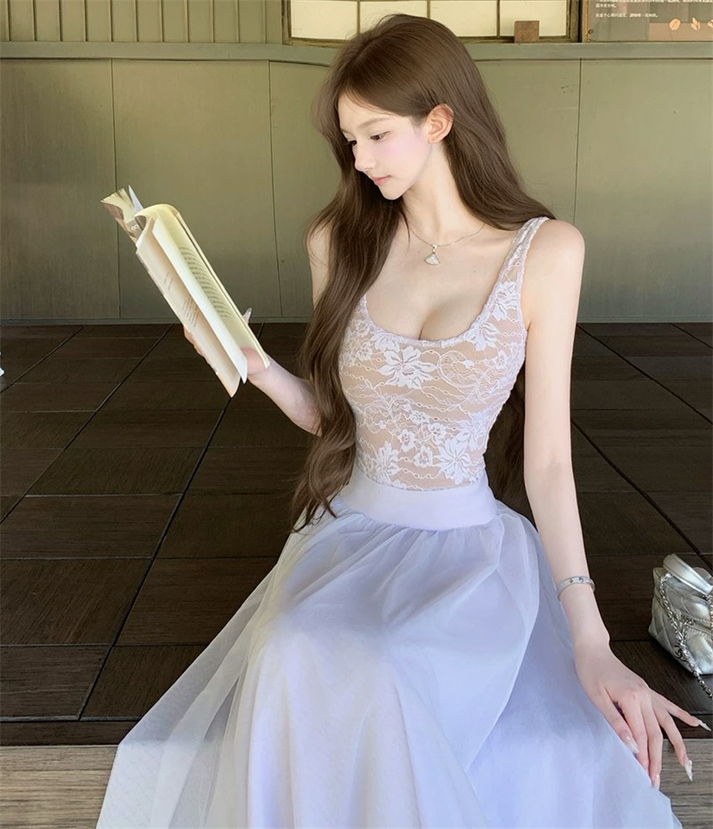 漂亮尤物性感连衣裙照片