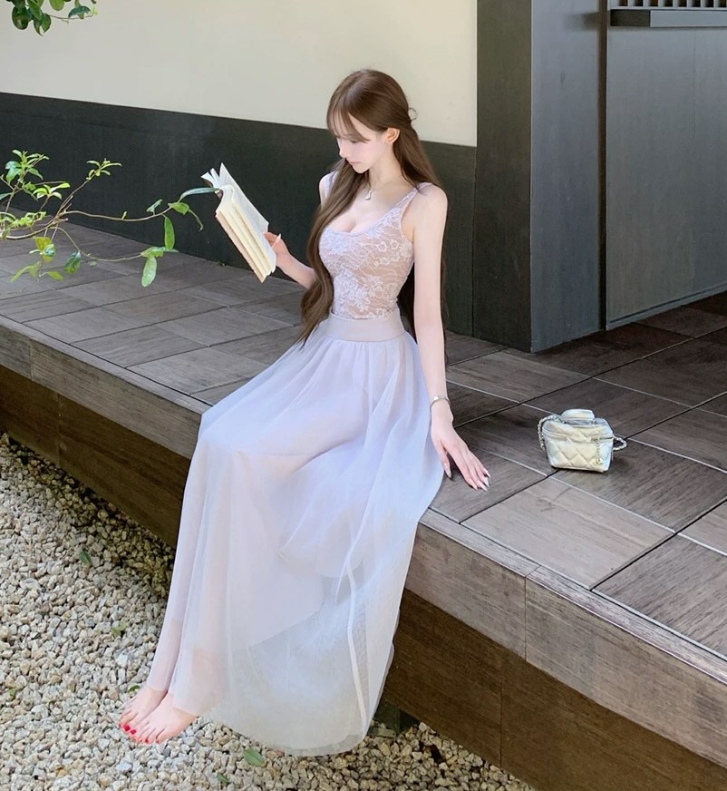 漂亮尤物性感连衣裙照片