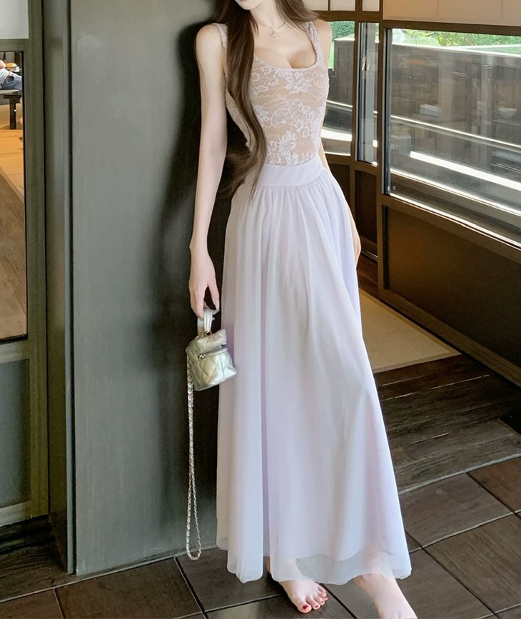 漂亮尤物性感连衣裙照片