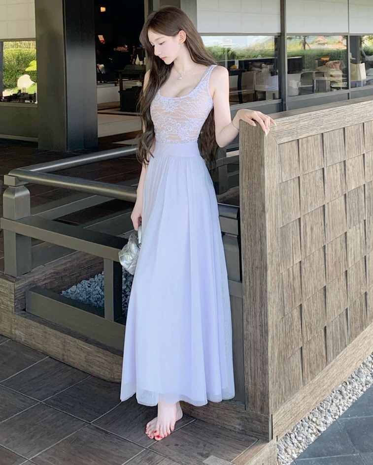 漂亮尤物性感连衣裙照片