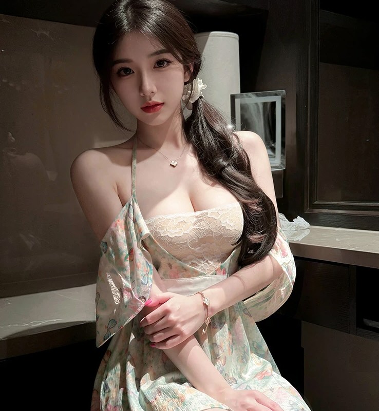 丰满淘女郎性感连衣裙照片福利