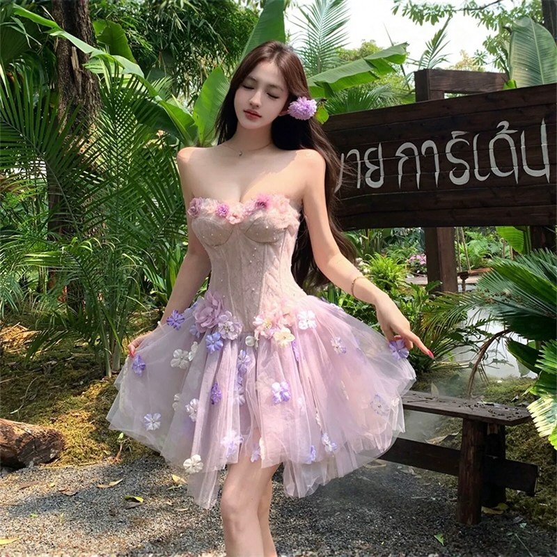 绝色网红性感连衣裙相册