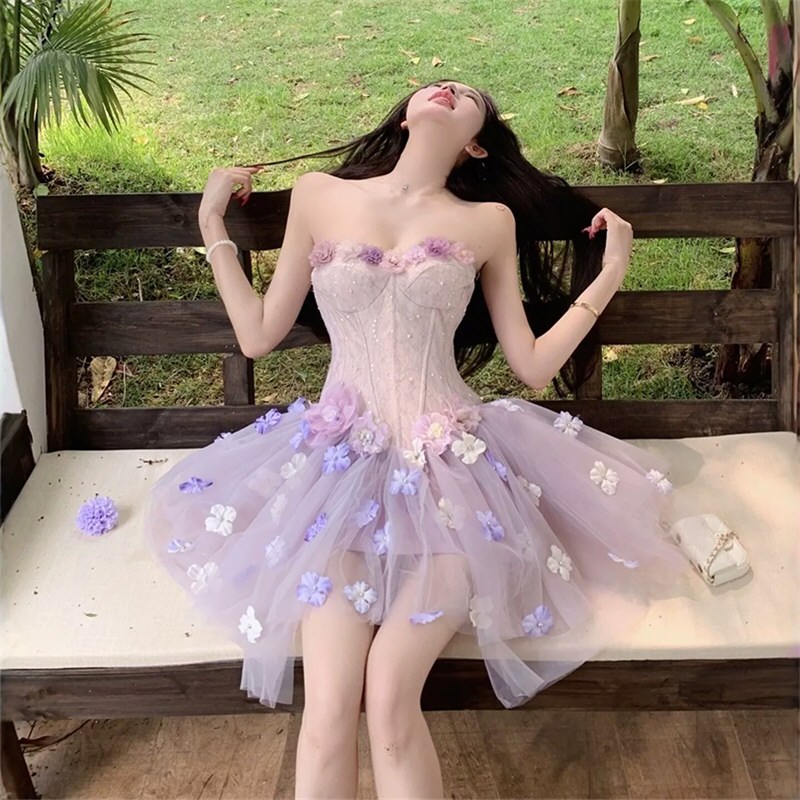 绝色网红性感连衣裙相册