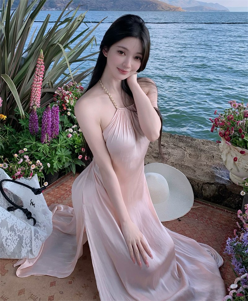 美貌美人性感连衣裙套图