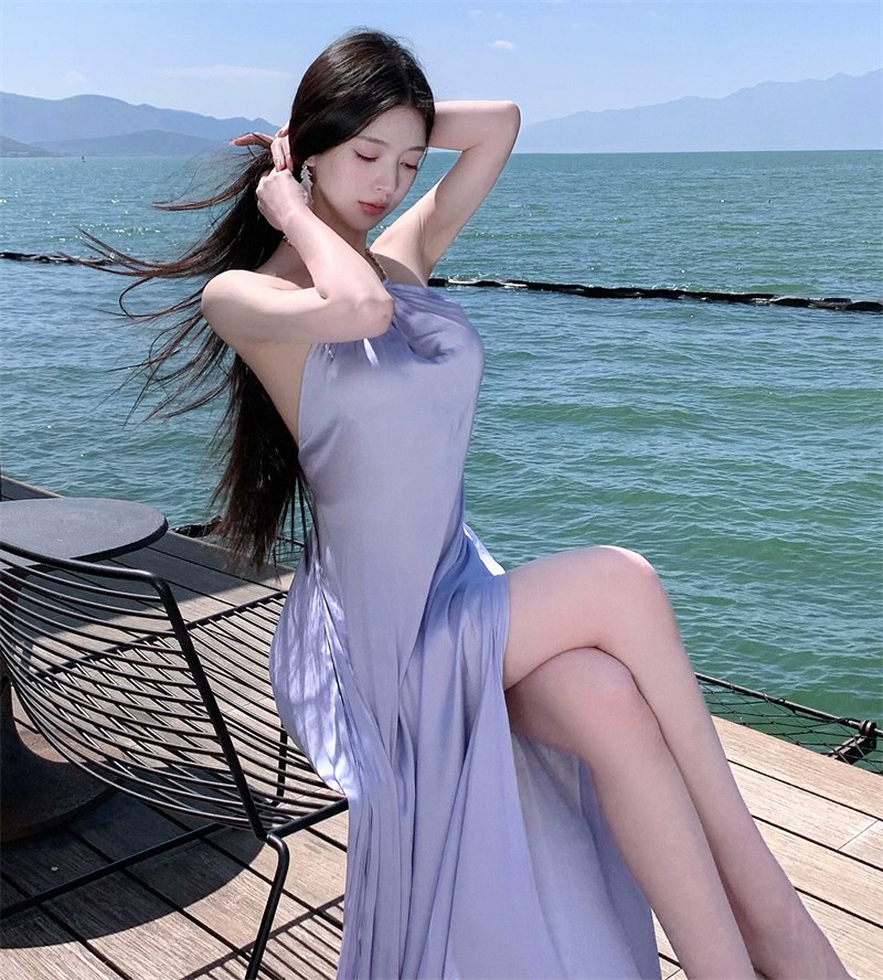 美貌美人性感连衣裙套图