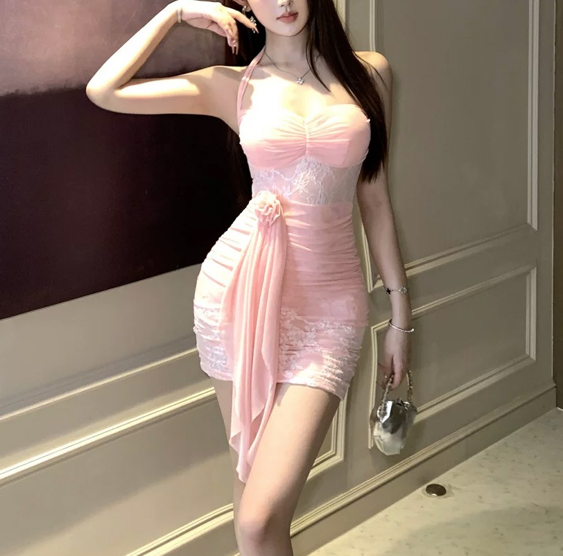 妩媚网红性感连衣裙图集