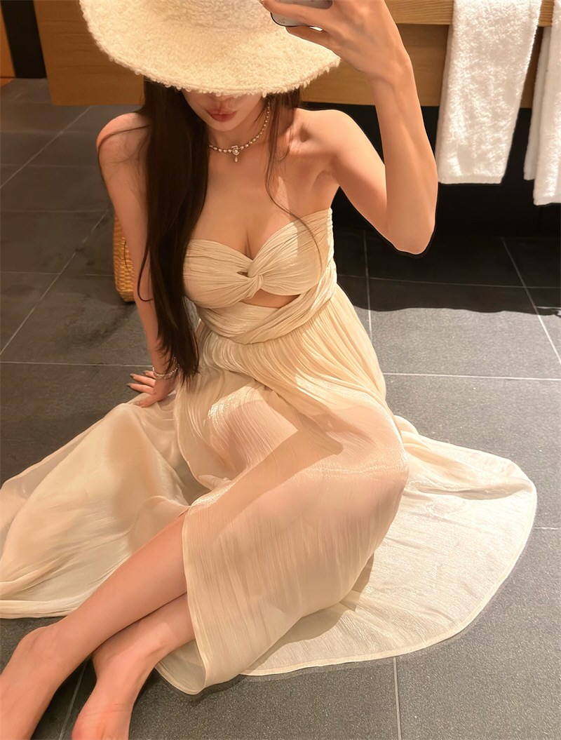 诱人少女性感连衣裙原图