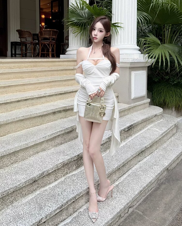 漂亮少女性感连衣裙相册