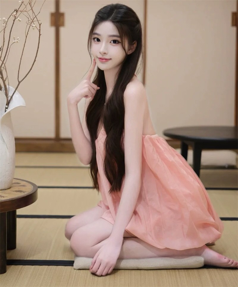 丰腴美女性感连衣裙图片全集