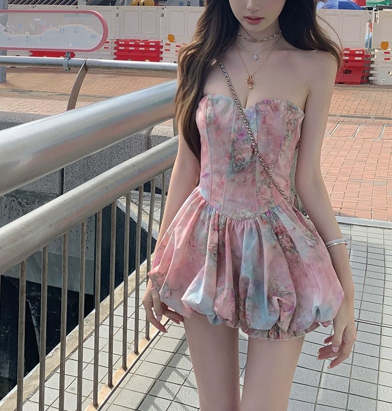妩媚尤物性感连衣裙套图