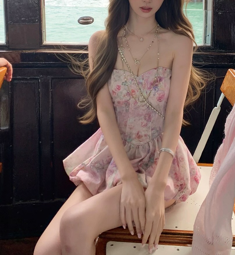 妩媚尤物性感连衣裙套图