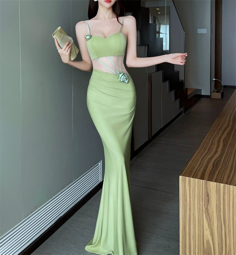 妖艳美人性感连衣裙原图