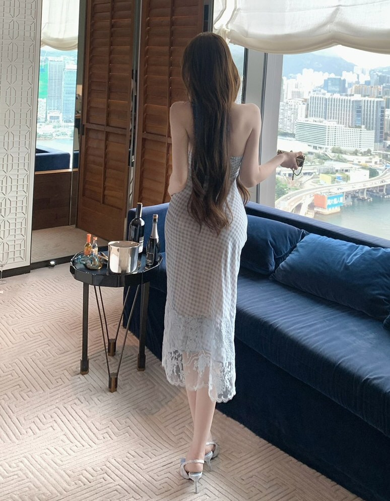美丽淘女郎性感连衣裙照片原图