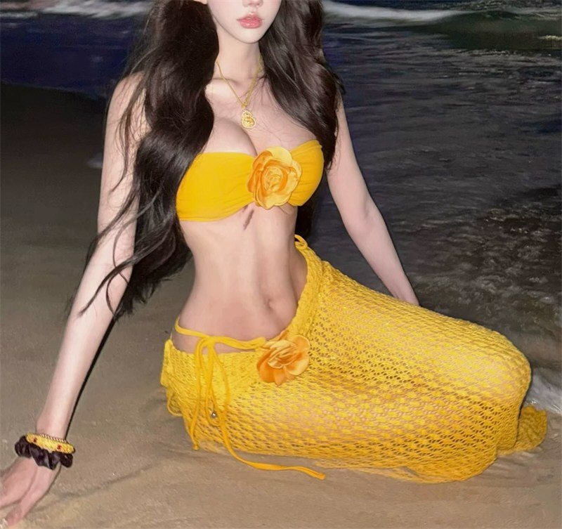 美丽模特性感连衣裙原图福利