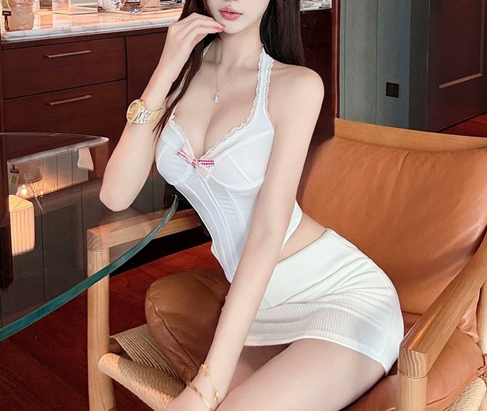诱人美女性感连衣裙私拍