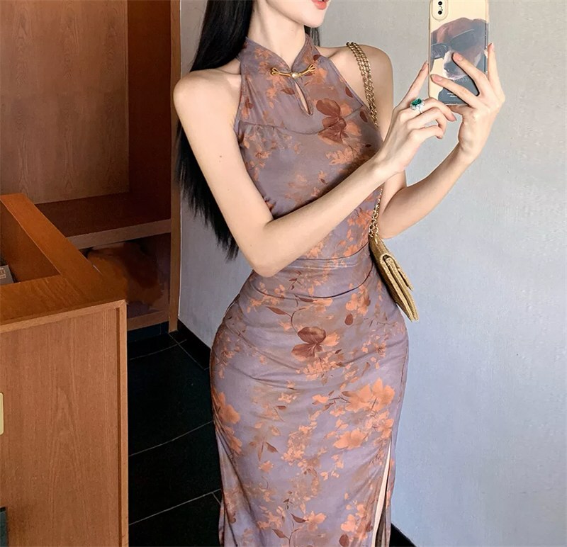 靓丽美女性感连衣裙写真