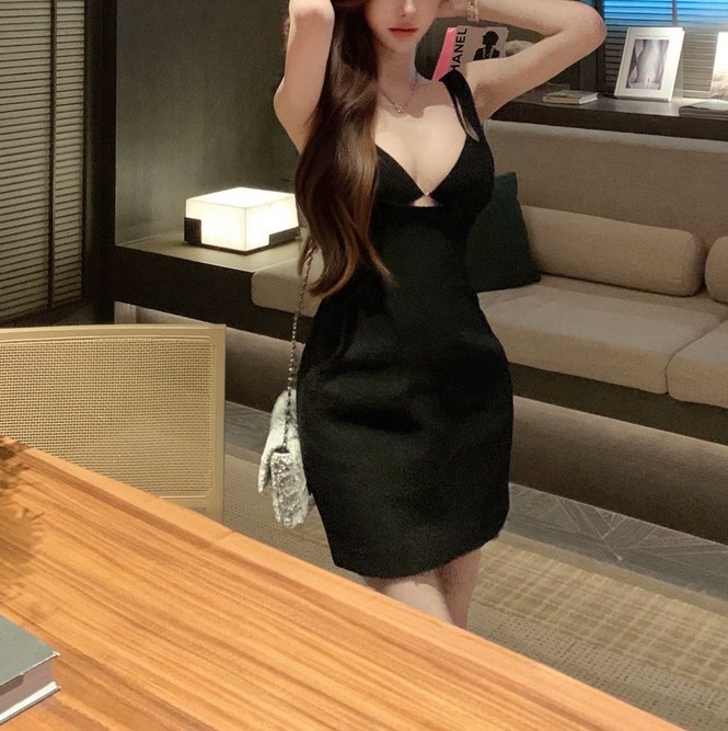 妩媚美女性感连衣裙原图福利
