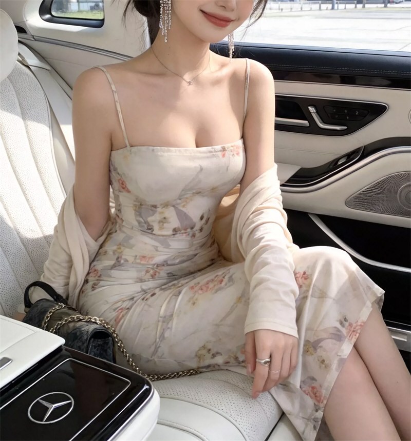 白嫩网红性感连衣裙图片全集