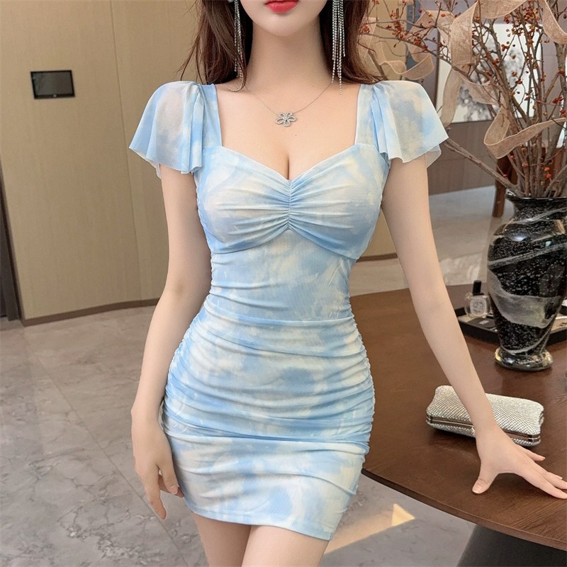 美貌少女性感连衣裙照全集