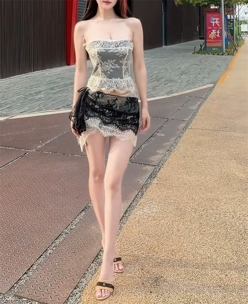 极品软妹性感连衣裙图集