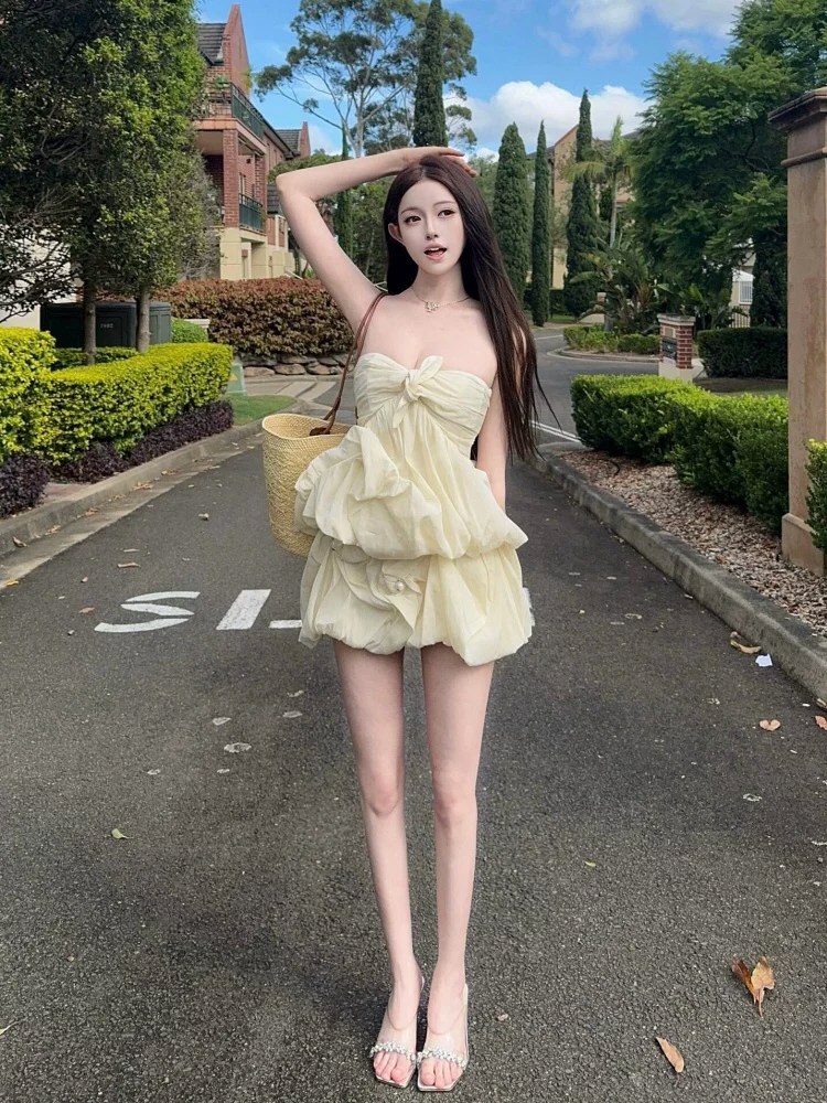 极品嫩模性感连衣裙精选