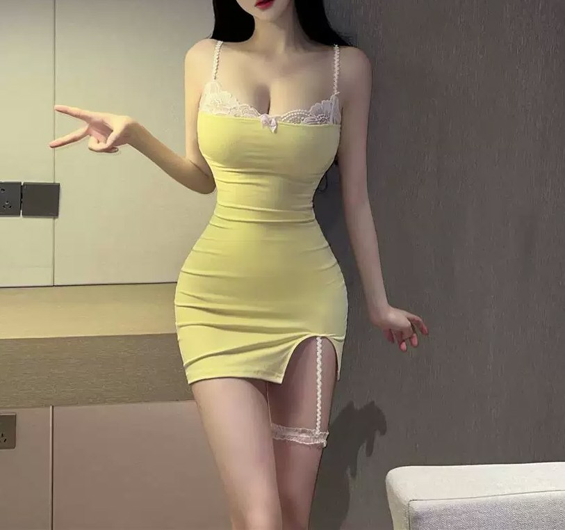 极品美女性感连衣裙原图福利