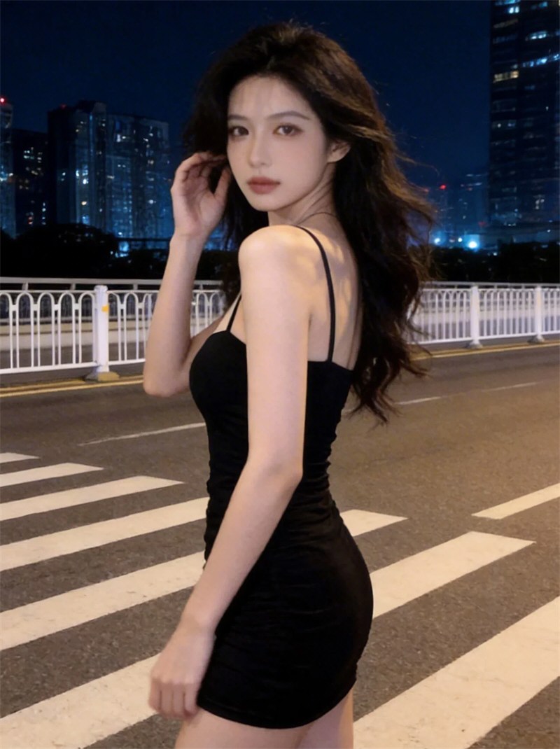 白嫩淘女郎性感连衣裙相册