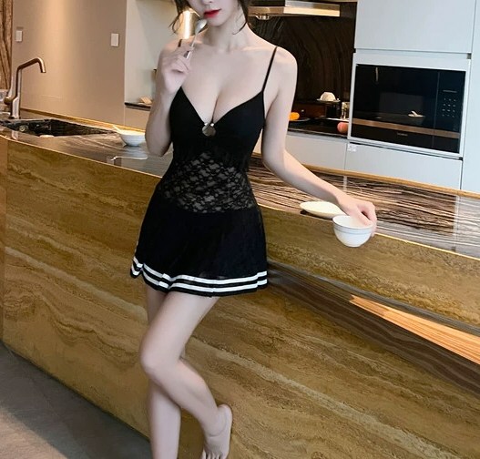 靓丽软妹性格连衣裙图片