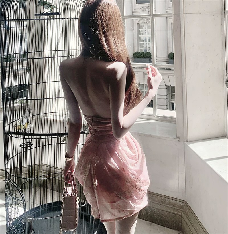 美丽美女性感连衣裙原图