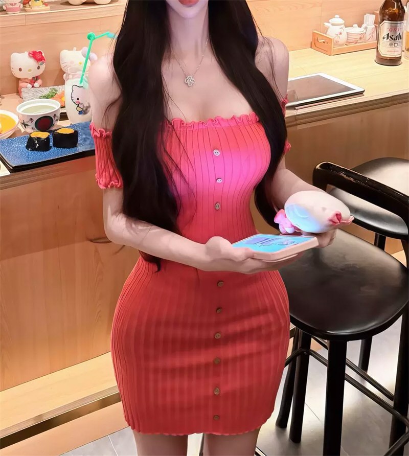 绝色网红性感连衣裙写真